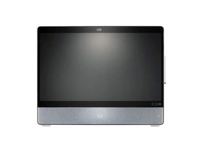 The Cisco Desk Pro is a 27-inch 4K collaboration device designed to elevate the video conferencing experience. TAA-compliant and manufactured in Mexico, it delivers high-resolution visuals ideal for business environments demanding professional-grade communication tools.