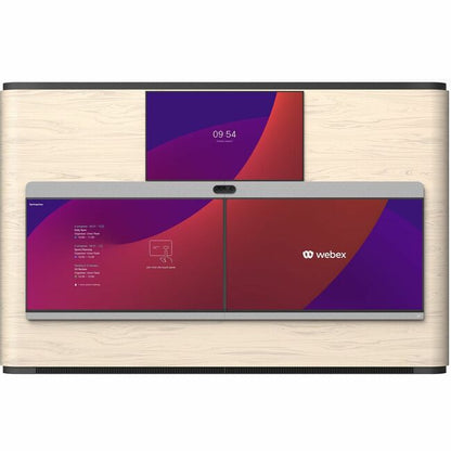 Cisco Webex Room Panorama 85 – Trois écrans 8K, kit quatre caméras