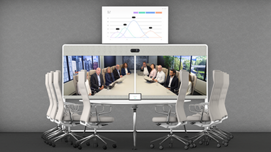 Cisco Webex Room 70 Panorama - Double 70 avec écran de présentation