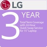 Couverture d'échange rapide LG 3 ans 48 heures pour la série LW 49 pouces