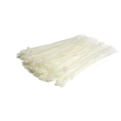Serre-câbles en nylon StarTech CV150K 15 cm, paquet de 1 000, blanc