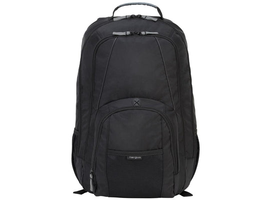 The Targus 17in Groove Backpack offers durable, practical storage for laptops up to 17 inches. Made of nylon with a sleek black finish, it features a versatile design suitable for professionals and students. Backed by a limited lifetime warranty, it ensures long-term usability and peace of mind.