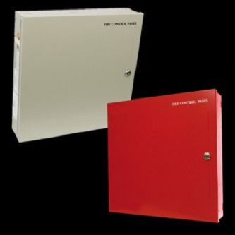 Boîtier d'alarme incendie Bosch D8109, homologué UL, rouge