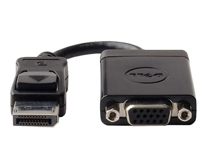 DELL 470-AANJ DisplayPort to VGA Adapter, 7-Inch, Black