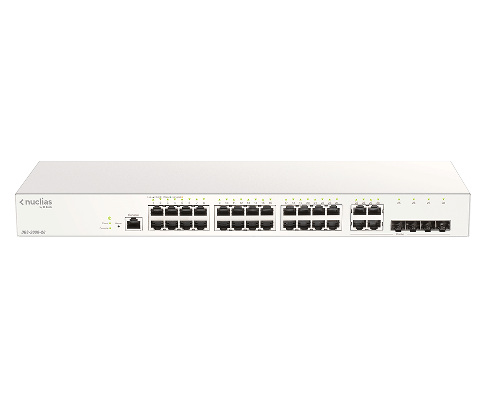 Commutateur géré Gigabit 28 ports D-LINK DBS-2000-28 Nuclias