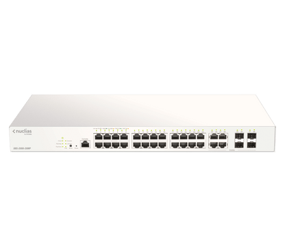 Commutateur cloud Gigabit PoE+ 28 ports D-Link DBS-2000-28MP