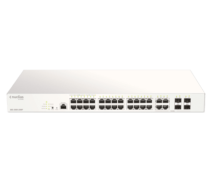 Commutateur cloud Gigabit PoE+ 28 ports D-Link DBS-2000-28MP