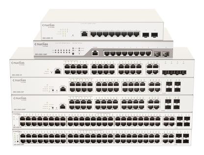 Commutateur cloud Gigabit PoE+ 28 ports D-Link DBS-2000-28MP
