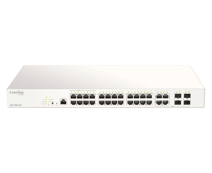 Commutateur Gigabit PoE+ 28 ports D-LINK Nuclias Cloud (DBS-2000-28P)