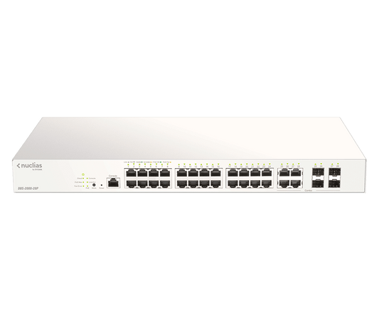 Commutateur Gigabit PoE+ 28 ports D-LINK Nuclias Cloud (DBS-2000-28P)