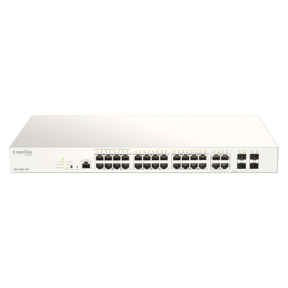 Commutateur Gigabit PoE+ 28 ports D-LINK Nuclias Cloud (DBS-2000-28P)