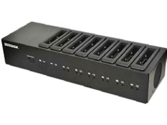 Durabook R8 Battery Charger (8 bays) is a high-capacity charging solution designed for professionals who rely on multiple Durabook R8 devices in demanding environments. With support for charging up to eight batteries simultaneously, this charger ensures minimal downtime and maximized field readiness. Built in Taiwan and TAA compliant, it meets the requirements of government and enterprise procurement standards.