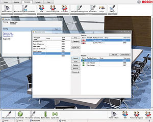 Logiciel de conférence BOSCH DCN-SWIND-E Canaux individuels