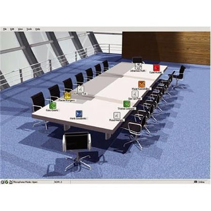 Microphone synoptique et logiciel de contrôle de vote BOSCH DCN-SWSMV-E