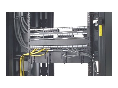 Câble de distribution de données APC, CAT5e, 75 pieds, 6xRJ-45, gris