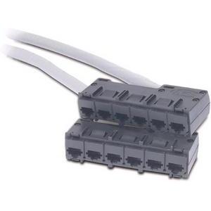 APC CAT6 UTP RJ-45 Network Cable, 29ft, Female/Female, Black