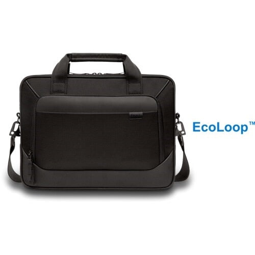 Dell EcoLoop Pro Classic Briefcase 14 – Black, 14-Inch