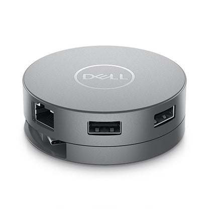 Adaptateur multiport Dell USB-C DA310, 7 en 1, 4K, USB-A, garantie 3 ans
