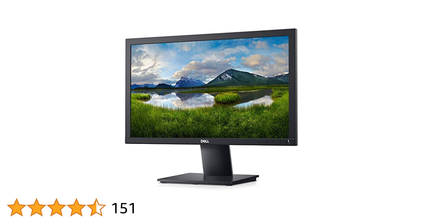 Dell E2020H 20-Inch LED-Backlit LCD Monitor, 1600x900, DP, VGA