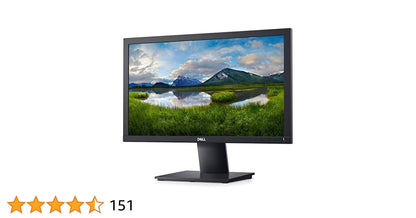 Dell E2020H 20-Inch LED-Backlit LCD Monitor, 1600x900, DP, VGA