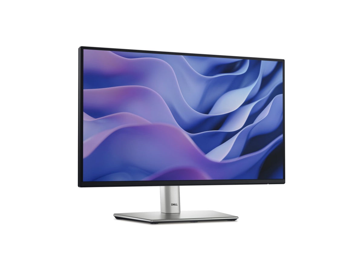 The DELL 22 Monitor - P2225H combines performance and flexibility in a compact 22-inch display, engineered for productivity. Featuring an IPS panel with a Full HD 1920x1080 resolution, 100Hz refresh rate, and 99% sRGB color gamut, this monitor delivers sharp images and precise color reproduction. With its ergonomic stand, anti-glare surface, and VESA mount support, it's ideal for long hours of professional use.
