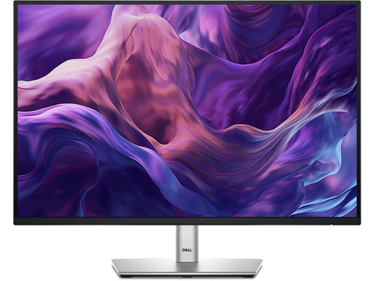 The Dell P2425H is a 24-inch Full HD flat-panel monitor designed for professional productivity and visual comfort. Featuring IPS technology, anti-glare coating, and an ultra-slim bezel design, it delivers consistent colors, wide viewing angles, and smooth performance at up to 100Hz refresh rate. Built for ergonomic flexibility, it supports height, tilt, swivel, and pivot adjustments and includes a 3-year Advanced Exchange Service for peace of mind.