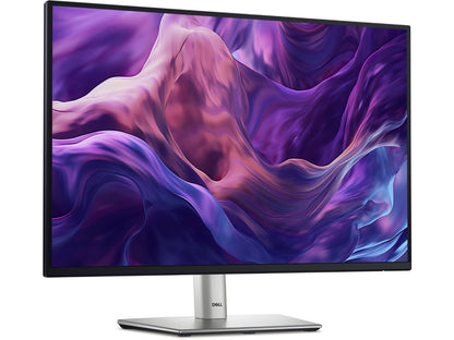 The Dell P2425H is a 24-inch Full HD flat-panel monitor designed for professional productivity and visual comfort. Featuring IPS technology, anti-glare coating, and an ultra-slim bezel design, it delivers consistent colors, wide viewing angles, and smooth performance at up to 100Hz refresh rate. Built for ergonomic flexibility, it supports height, tilt, swivel, and pivot adjustments and includes a 3-year Advanced Exchange Service for peace of mind.