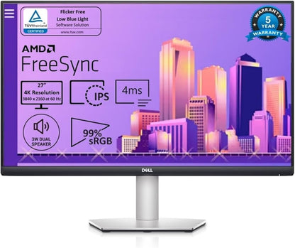 Moniteur Dell P2723QE 27" 4K USB-C, IPS, 350 cd/m², 60 Hz