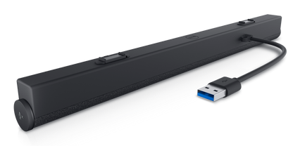 Barre de son Dell SB521A Slim pour moniteurs, alimentée par USB