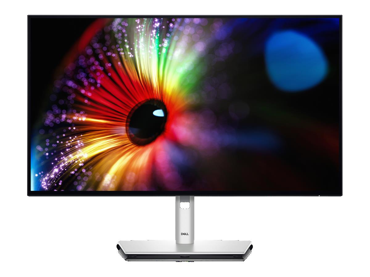 Dell UltraSharp 27 Monitor - U2724D offers professional-grade image quality with a QHD (2560 x 1440) resolution, up to 120 Hz refresh rate, and 1.07 billion color support. Featuring a 27-inch flat IPS panel with sRGB 100% and Display P3 98% color gamut, it guarantees accurate color reproduction and wide viewing angles. Designed for productivity, it includes advanced ergonomics, DisplayPort 1.4 and HDMI interfaces, and durable anti-glare coating, all backed by Dell’s 3-Year Advanced Exchange Service.