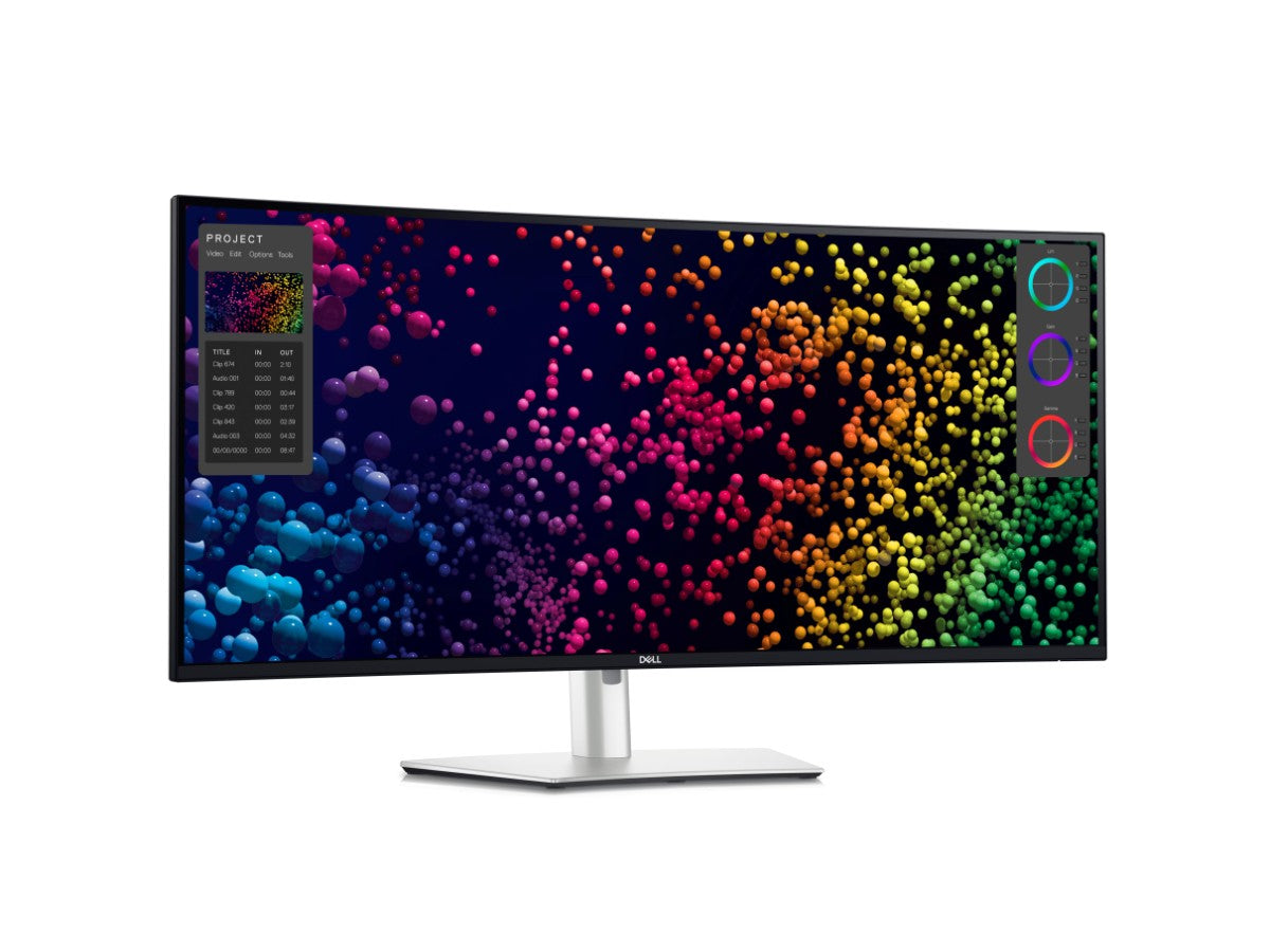 The Dell UltraSharp 40 Monitor - U4025QW delivers a premium ultrawide viewing experience with its stunning 40-inch curved IPS display. Featuring a 5K WUHD resolution (5120 x 2160), 99% DCI-P3 color coverage, Thunderbolt 4 connectivity, and integrated 9W speakers, it is engineered for creators, analysts, and professionals demanding color precision and screen real estate. Ergonomic adjustability and multiple interfaces make it ideal for high-performance work environments.
