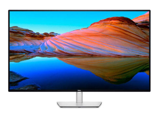 The Dell UltraSharp U4323QE is a feature-rich 43-inch 4K UHD monitor that combines expansive screen real estate with professional-grade color accuracy. Ideal for creative professionals and high-productivity users, it boasts IPS technology, 95% sRGB color, multiple connectivity options including USB-C, HDMI 2.1, and DisplayPort, and integrated network and audio outputs. This monitor is designed for exceptional multitasking and efficient workspace integration.