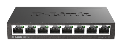D-Link DGS-108 8-Port Unmanaged Gigabit Desktop Switch