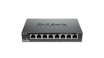 D-Link DGS-108 8-Port Unmanaged Gigabit Desktop Switch