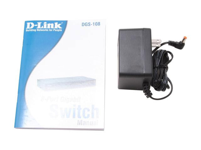 The D-Link DGS-108 is an 8-port unmanaged Gigabit metal desktop switch designed for high-speed, reliable wired networking. With support for QoS, IGMP Snooping, and a compact metal enclosure, it's well-suited for small office or home office environments requiring fast, plug-and-play Ethernet connectivity.