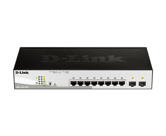 D-Link DGS-1210-10 10-Port Smart Gigabit Switch