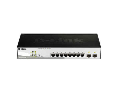 The D-Link DGS-1210-10P is a smart-managed PoE switch offering 10 Gigabit-capable ports in a compact 1U form factor. It supports IEEE 802.3af/at PoE with a 65W power budget, and includes advanced Layer 2 features like STP, RSTP, and MSTP for network redundancy. Ideal for small to medium businesses needing centralized wired connectivity with power delivery.