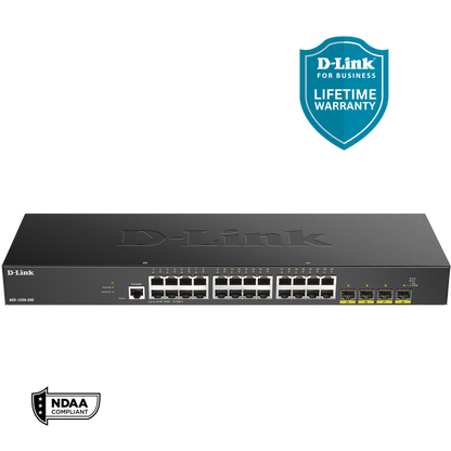 D-Link DGS-1250-28X-6KV 28-Port 10-Gigabit Smart Managed Switch