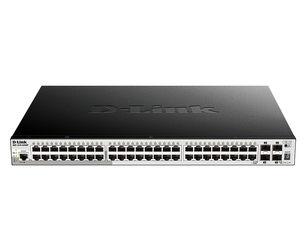 Commutateur intelligent administrable empilable D-Link DGS-1510-52X 10G