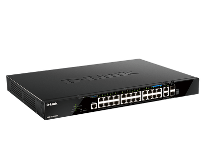 Commutateur Gigabit géré intelligent PoE 28 ports D-Link DGS-1520-28MP