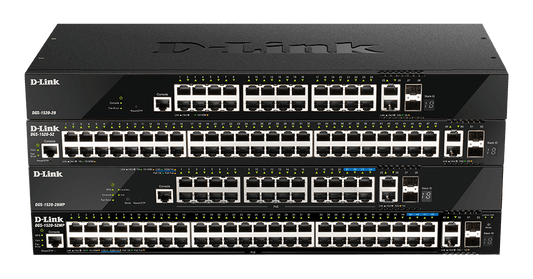Commutateur Gigabit géré intelligent PoE 28 ports D-Link DGS-1520-28MP
