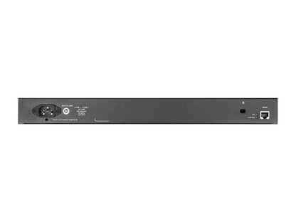 D-Link's DGS-1520-52 Smart Switch delivers flexible performance with 52 1G ports, and four 10G uplink options—two 10GBase-T and two SFP+. It supports physical stacking of up to eight units, making it ideal for scalable midsize network infrastructures. With TAA compliance and Taiwan-origin manufacturing, it's a business-ready choice for government and enterprise environments.