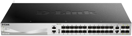 Commutateur D-Link DGS-3130-30S couche 3, 24x SFP, 4x SFP+, 2x 10GBASE-T, 1U