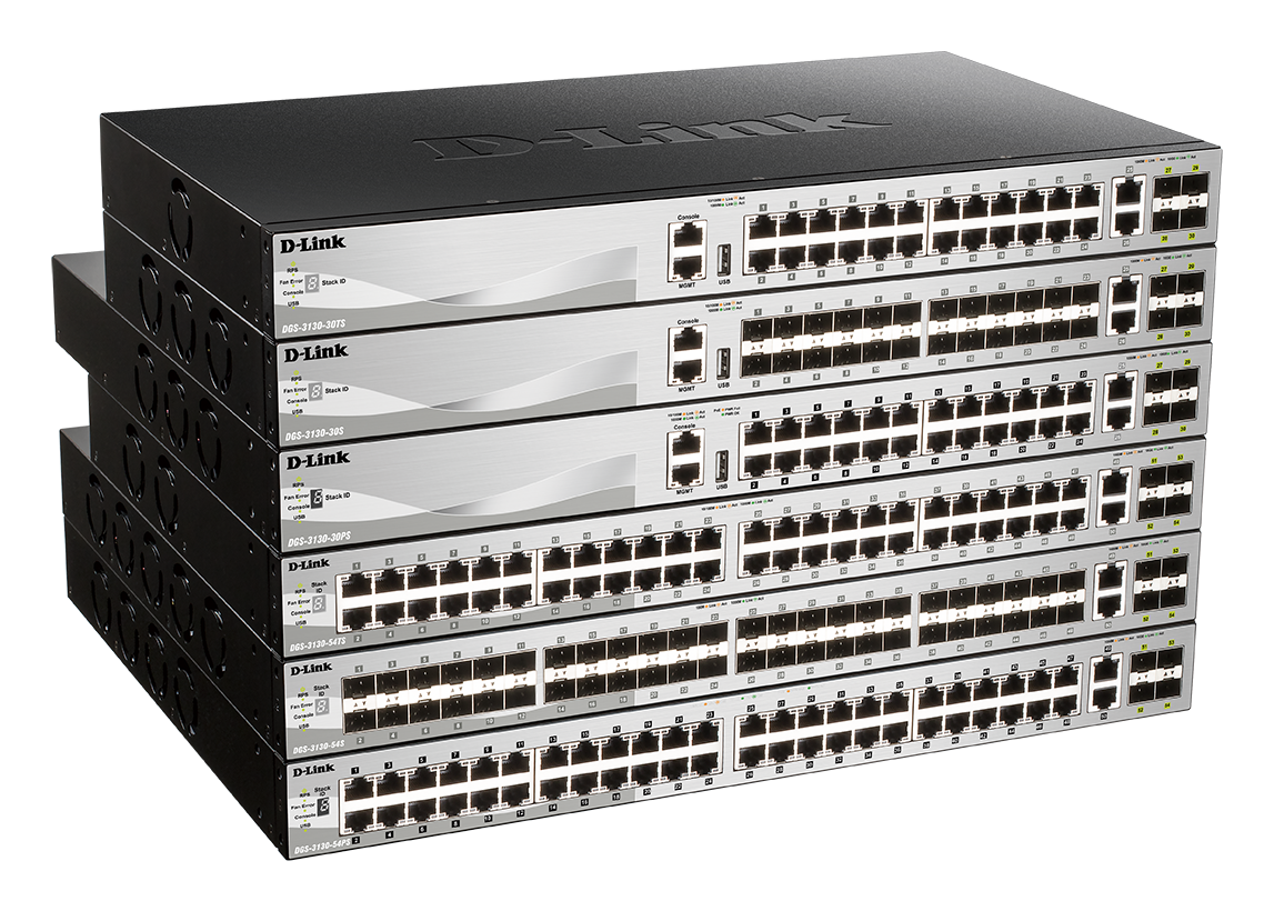 Commutateur Gigabit géré D-Link DGS-3130-30TS 30 ports