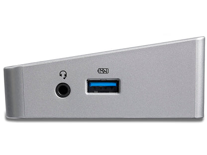 4K USB-C Dock, Triple UHD 4K Monitor Docking Station, Mac &amp; Windows, USB C to HDMI &amp; DisplayPort, 100W Power Delivery, 5x USB 5Gbps Hub