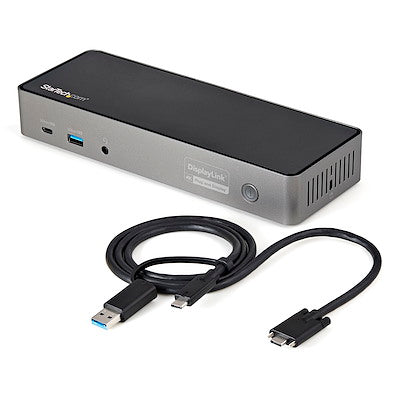 Station d'accueil hybride triple USB-C/USB-A 4K StarTech avec alimentation 85 W - DK31C3HDPD