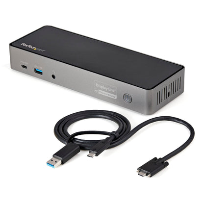 Station d'accueil hybride triple USB-C/USB-A 4K StarTech avec alimentation 85 W - DK31C3HDPD