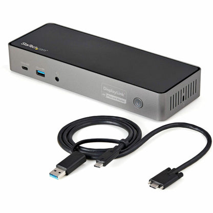 Station d'accueil hybride triple USB-C/USB-A 4K StarTech avec alimentation 85 W - DK31C3HDPD