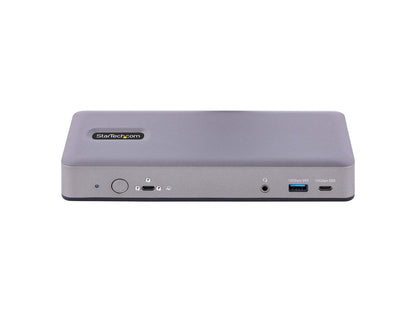 USB-C DOCKING STATION - MULTI MONITOR HDMI/DP/DP ALT MODE USB-C DOCK - TRIPLE 4K30 / DUAL 4K60 - 7-PORT USB HUB - 60W PD - GBE - WORKS WITH CHROMEBOOK