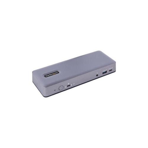 Station d'accueil USB-C StarTech DK31C3MNCR - Triple prise en charge 4K, alimentation 60 W, hub 7 ports